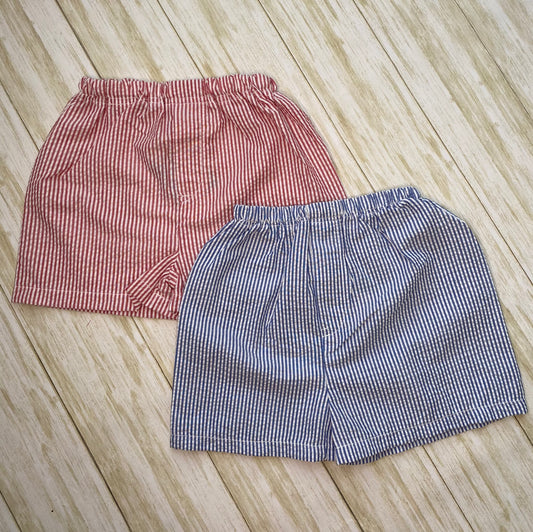 Boys Seersucker Shorts