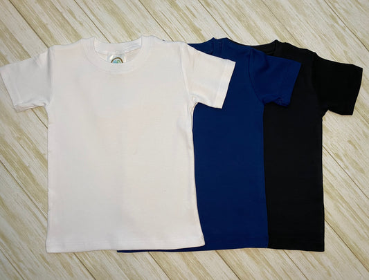 Blank Boys Short Sleeve Tee