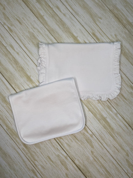 Burp Cloth (With or Without Ruffles)